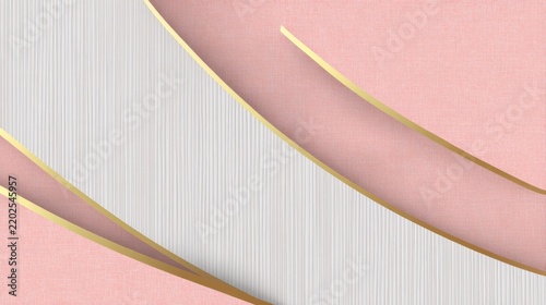 Premium background design with white line pattern (texture) in luxury pastel colour. Abstract horizontal vector template for business banner, formal backdrop, prestigious voucher, luxe invite