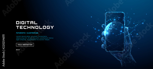 Global digital network connecting worldwide business through tech innovation. Modern globe visualization with data lines linking international markets and communication systems. Vector illustration
