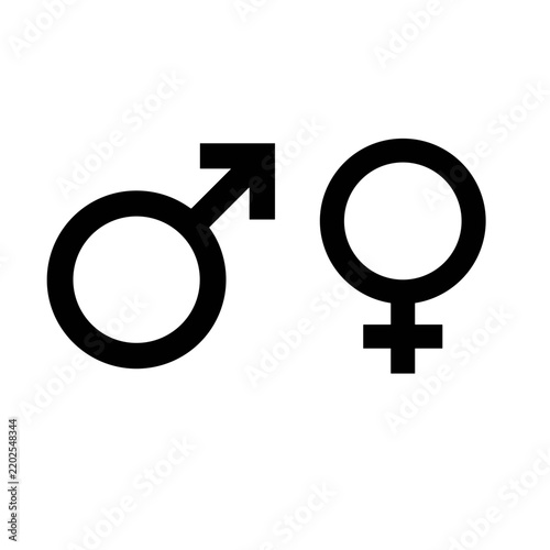 icon gender symbol vector illustration