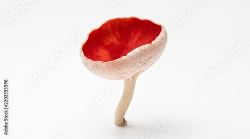 Ruby elf cup stands vertically against a clean white background.