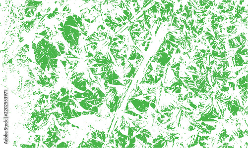 Grunge texture. Pinnate leaves with sharp edges.