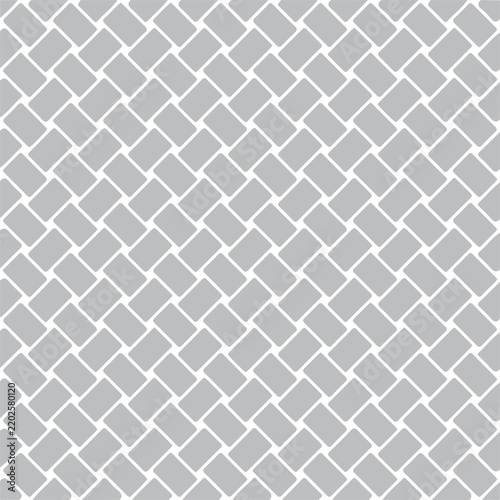 Seamless abstract geometric pattern with grey rectangles