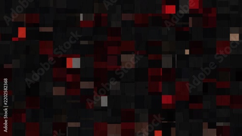 Black, white and red coloured background animation video 