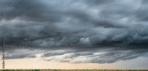 Big storm clouds and colors
