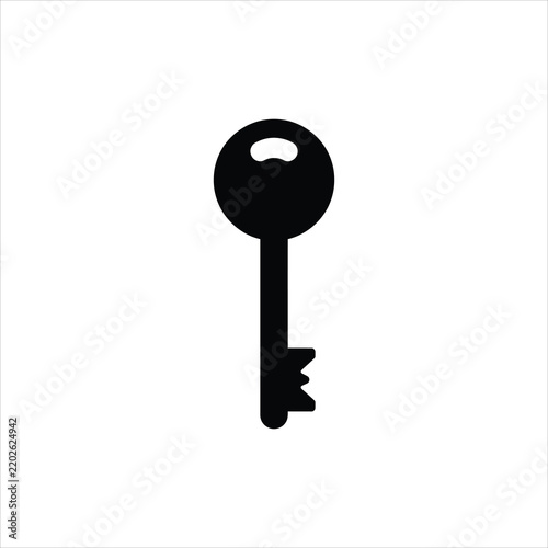 Vintage Skeleton Key with Intricate Bit during a conceptual depiction of unlocking opportunities isolated on white background