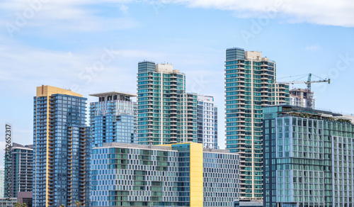 San Diego, California, USA downtown city skyline.