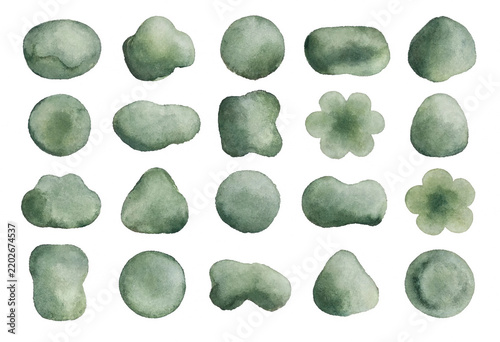 green stones on white background, fresh green peas on white, mate, fon, design, vegetable, watercolor, circle, food, texture, citrus, art, green