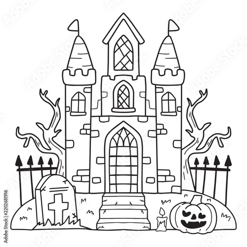Coloring Cute Ghost Halloween slogan retro design t-shirt design.