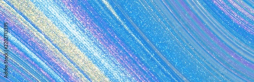 iridescent sparkle design in ultrawide featuring blue, gold and pink tones