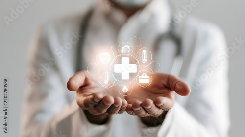 A quiet atmospheric study featuring a medical specialist