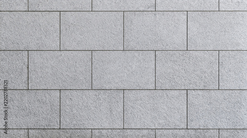 Modern Grey Granite Stone Block Wall Texture Background