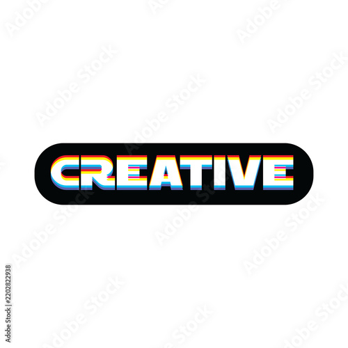 Text Effect Chromatic 
