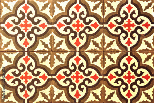 Architectural mosaic detail, abstract background for street, bath and pool. Mosaic floor.