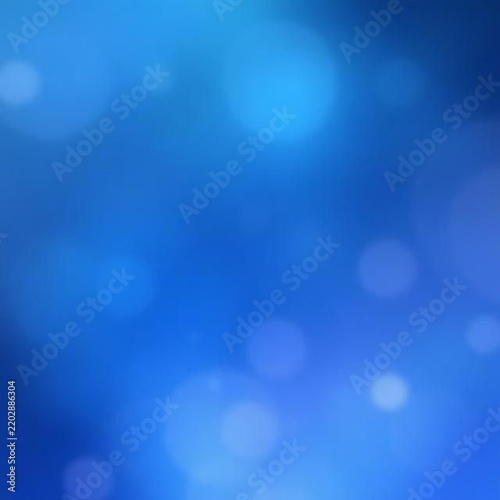 blue bokeh background