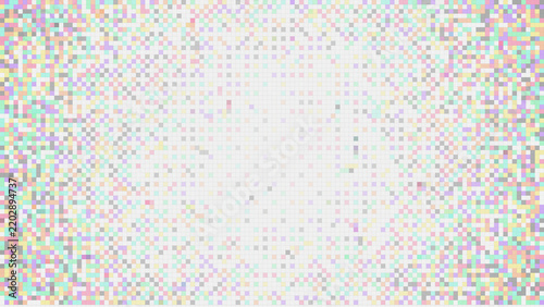 Colorful retro 8bit pixel mosaic pattern background for digital media