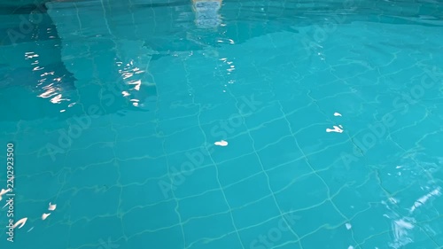 swimming pool with , great for summer fun or relaxation