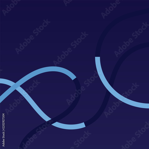 Colorful abstract line art patterns .collection of vibrant abstract line art illustrations featuring intertwined colorful loops, swirls, and curves on bright and dark backgrounds