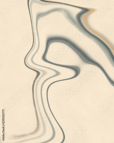 Wavy lines on textured background
