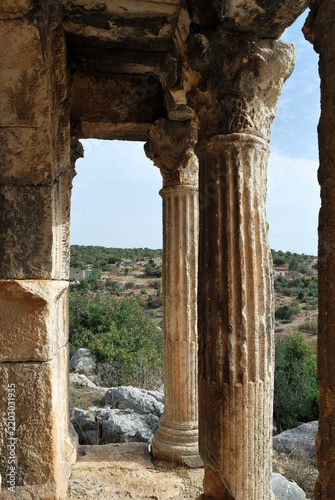 Roman architecture in Demircili, Turkey
