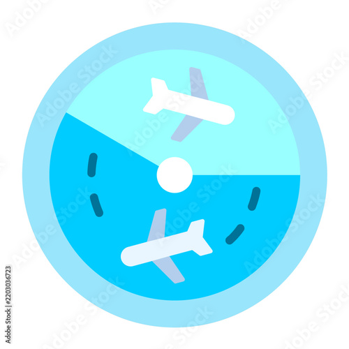 Radar Vector Design Icon Style