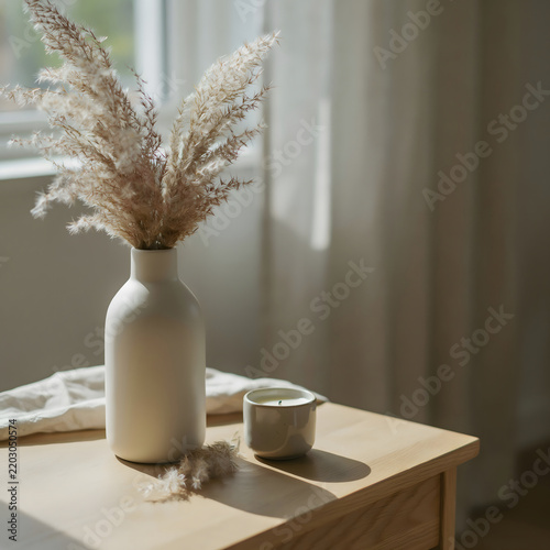 vase with flowers