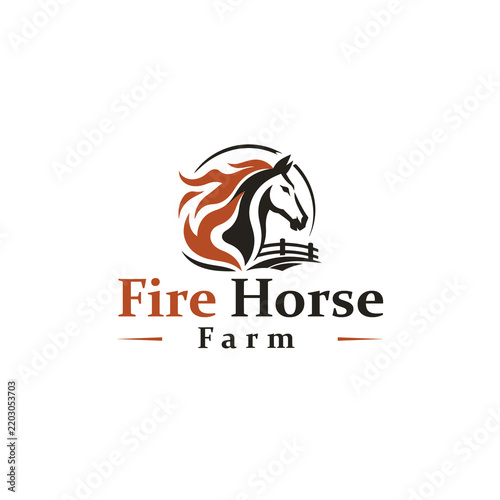 Farm company logo design