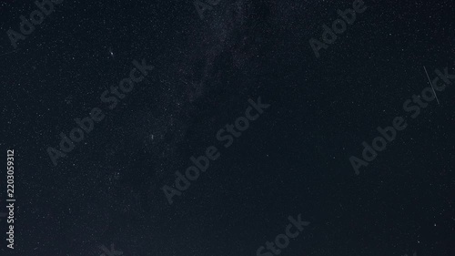 Astronomy background of Milky Way galaxy and starry night sky