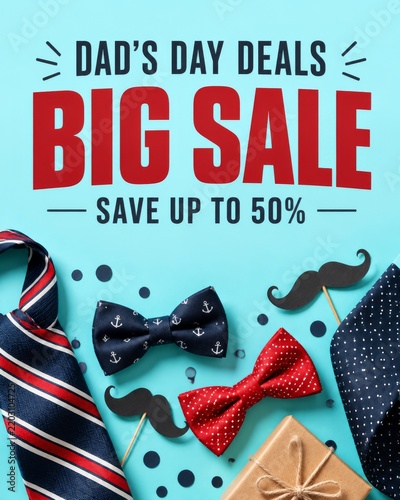 Dads Day Deals Big Sale Saves Money on Ties and Bows for Fathers Day