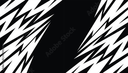 Abstract background with raw jagged spike pattern and with some copy space area