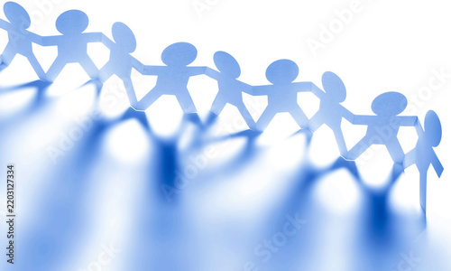 Team holding hands united together