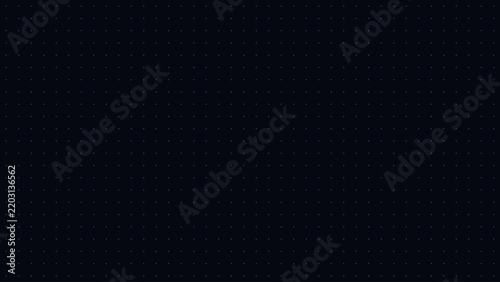 Minimalist background, featuring a sparse, grid of tiny, blue dots on, a dark navy, surface, creating a, subtle and clean, digital texture pattern