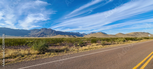 West Texas countryside near Van Horn