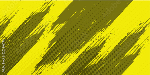 Dots halftone yellow and color pattern gradient grunge texture background modern yellow textures grunge vector