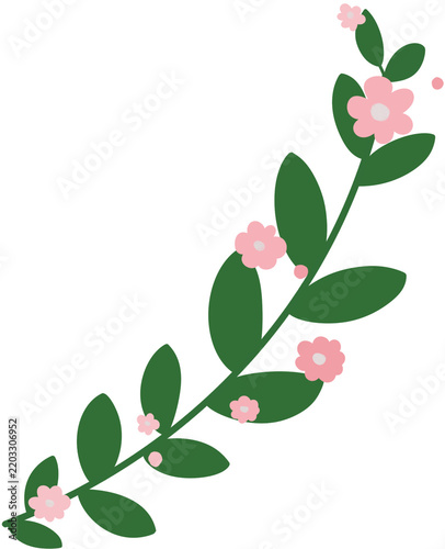 branch of cherry tree