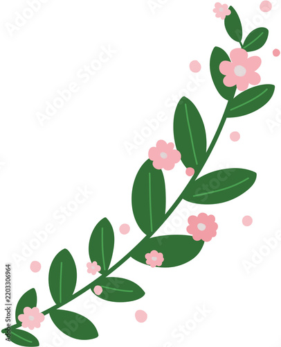 cherry blossom branch