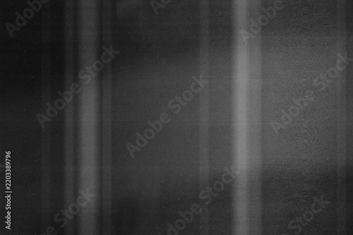 Analog scan and film interference overlay texture collection featuring horizontal scan lines, bright light streaks, film grain, distorted bands and monochrome black and white noise effects, ideal for 