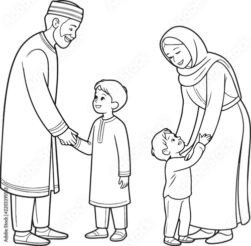 Doctor Nurse Patient Mother Baby Family Healthcare Cartoon Characters Vector Illustration Set