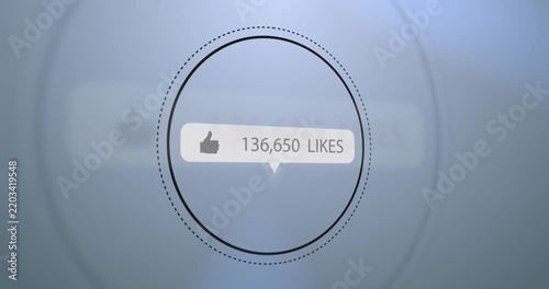social media likes counter image