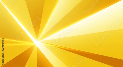 Radiant Burst of Golden Light