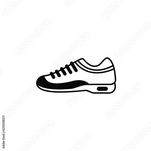 Golf Shoe Vector Icon which an easily modify and edit