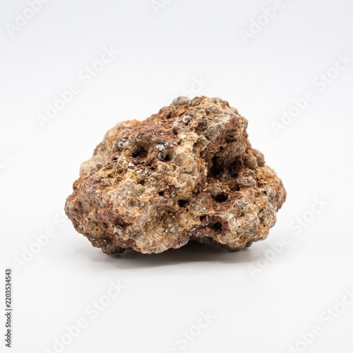 mineral stone isolated on white background