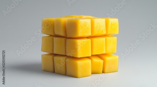 Cubed Mango Fruit