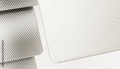 White woven fabric texture close-up with textile pattern
