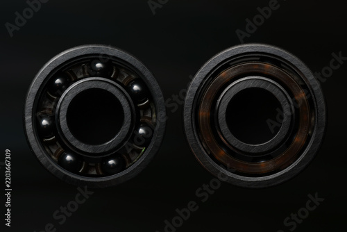 Stainless steel silent bearings