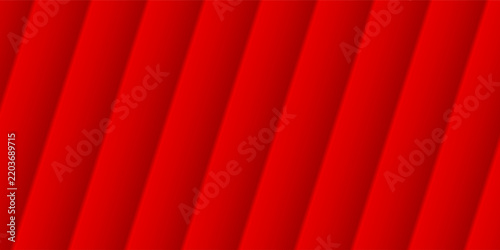 Abstract red geometric background. Neumorphism style