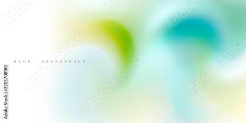 Vector illustration showing a blurred gradient on a modern abstract background.