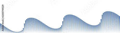 Line wave abstract pattern, vertical lines geometric texture