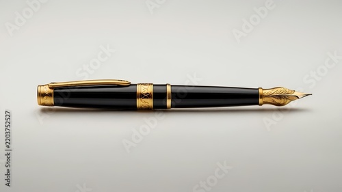 fountain pen isolated