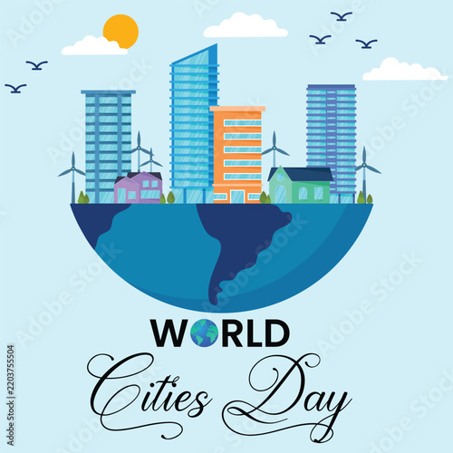 vector illustration of a city