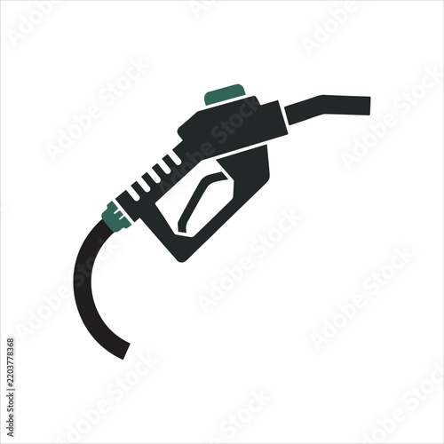 Gasoline Nozzle Designs Vector Illustration